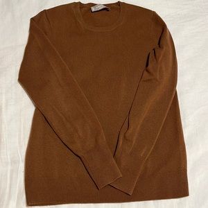 Everlane The Cashmere Crew -Brown